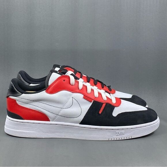 Nike Squash-Type Casual Shoe Mens CJ1640-103 (White/Black-Univers), Size 11 - Picture 1 of 8
